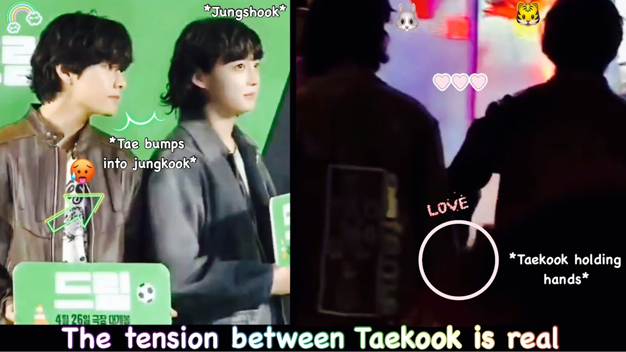 Taekook can’t control themselves when they are next to each other || Taekook no space couple🐯🔥🐰