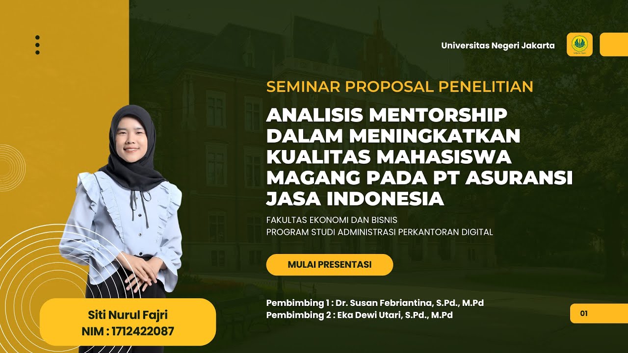 SEMINAR PROPOSAL SKRIPSI SITI NURUL FAJRI