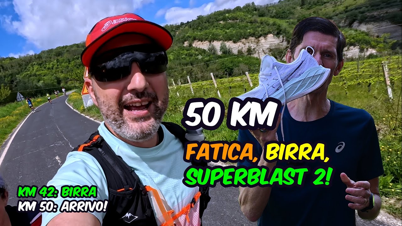 50 km di Romagna: corsa in salita, Superblast 2, gestione della fatica e Personal Best a Riga!