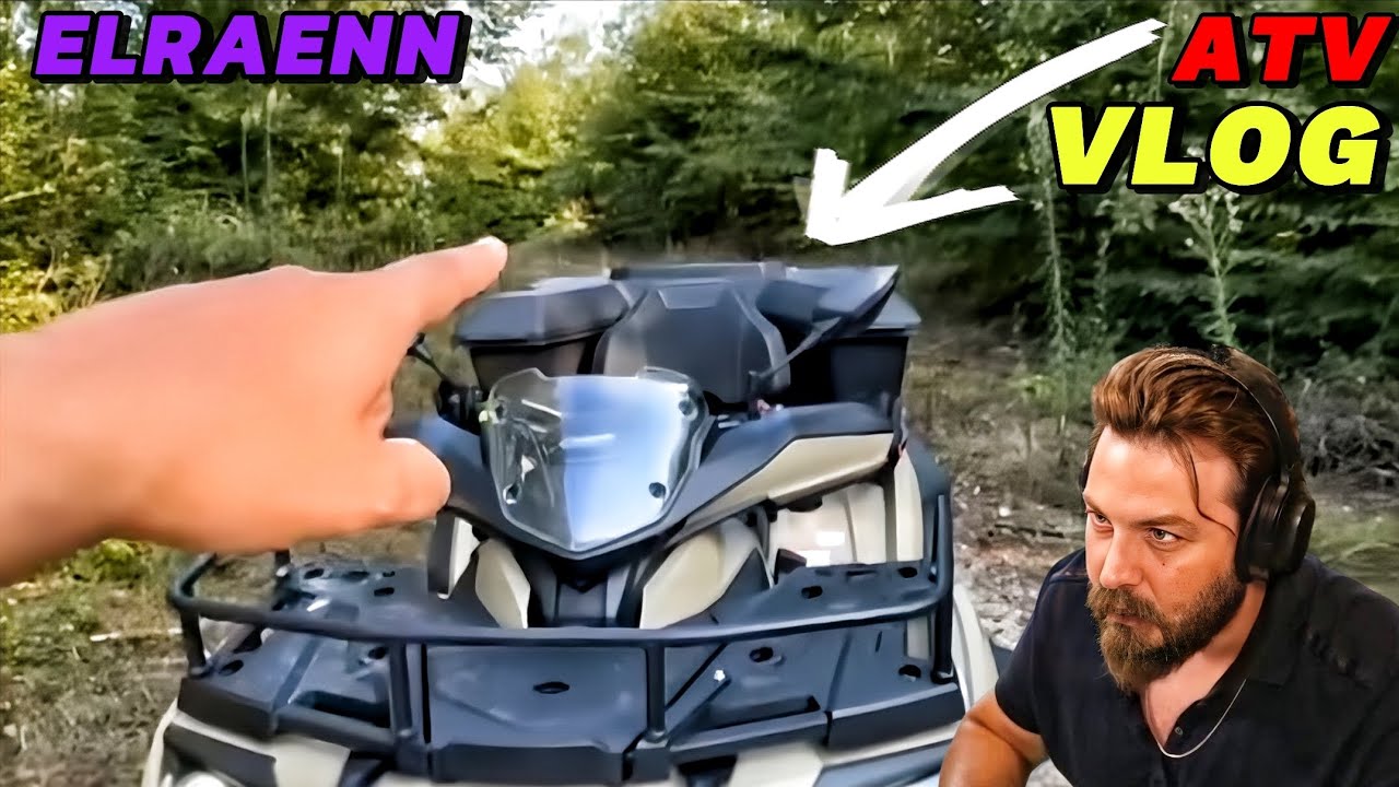 ELRAENN | ARAZİ ATV'si İLE S&Uuml;R&Uuml;Ş ANLARI MİNİ VLOG! (İNSTAGRAM STORY)