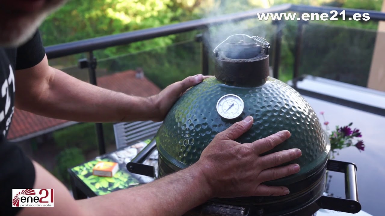 Como encender el horno cerámico big green egg