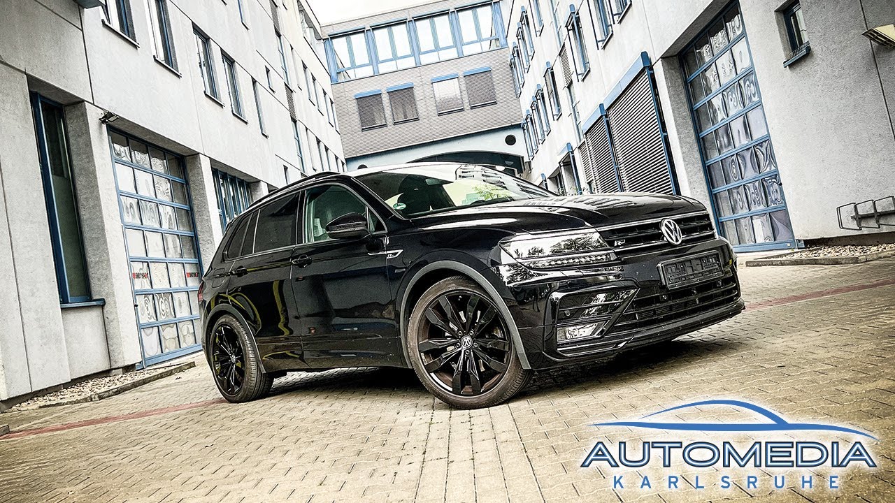 VW Tiguan mit neuem Hifisystem / Soundupgrade von Automedia Karlsruhe