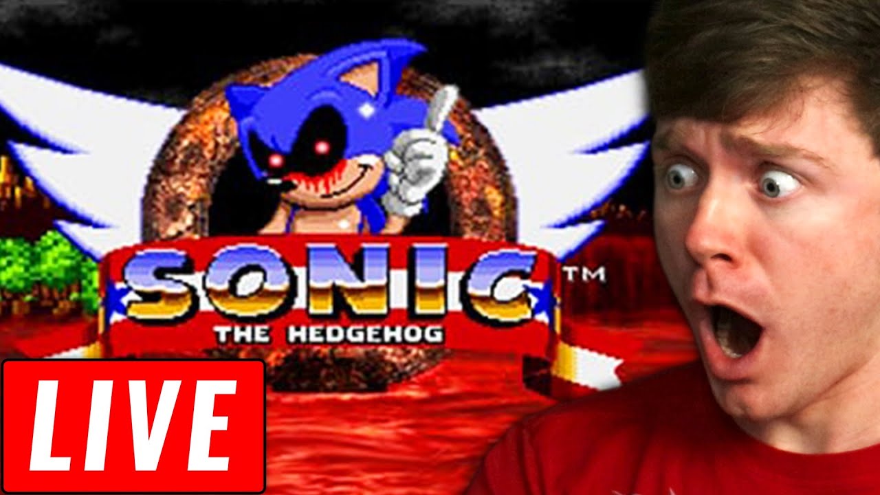 🔴CAPI PLAYS SONIC.EXE GAMES! (Scary)