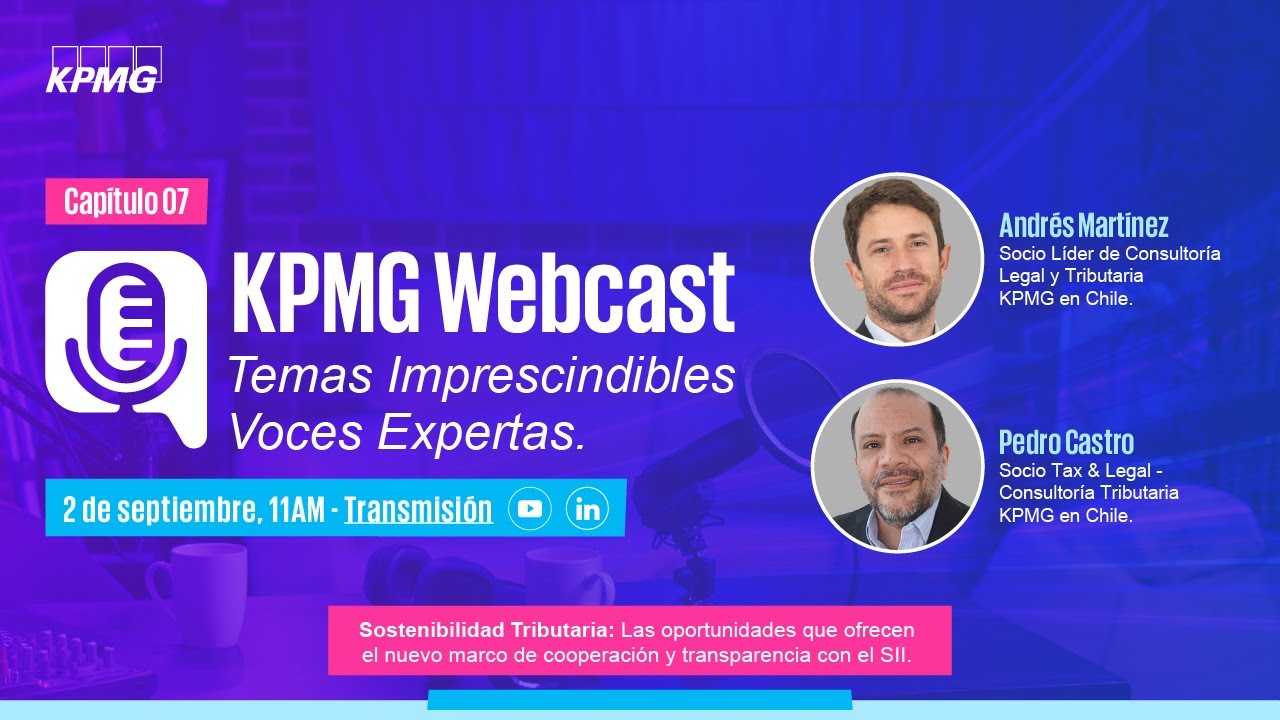 KPMG Webcast - Sostenibilidad Tributaria