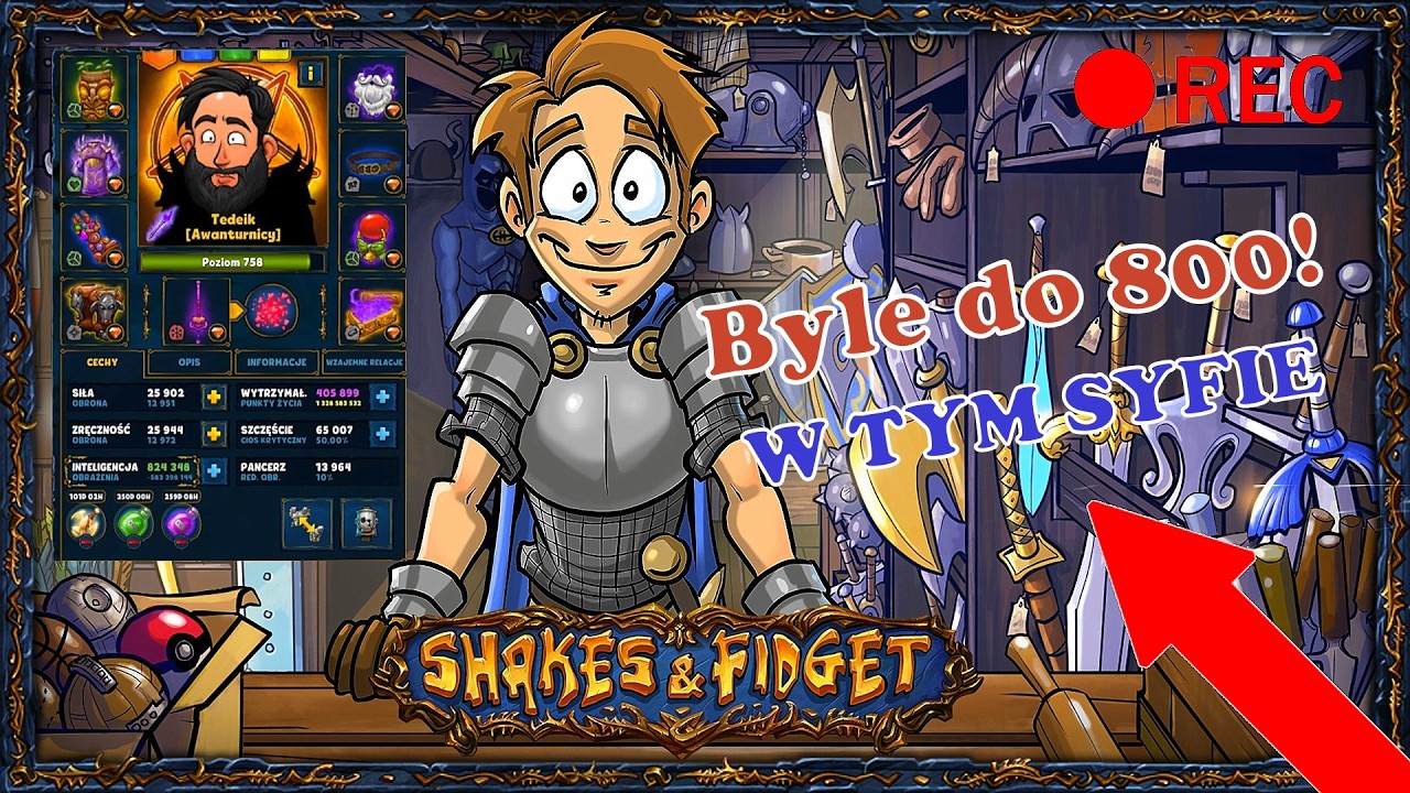NIBY MIAŁO BYĆ LEPIEJ A JEST JAK ZAWSZE - ZWYKŁY DZIEŃ... - TEDEIK F10 - SHAKES & FIDGET #269