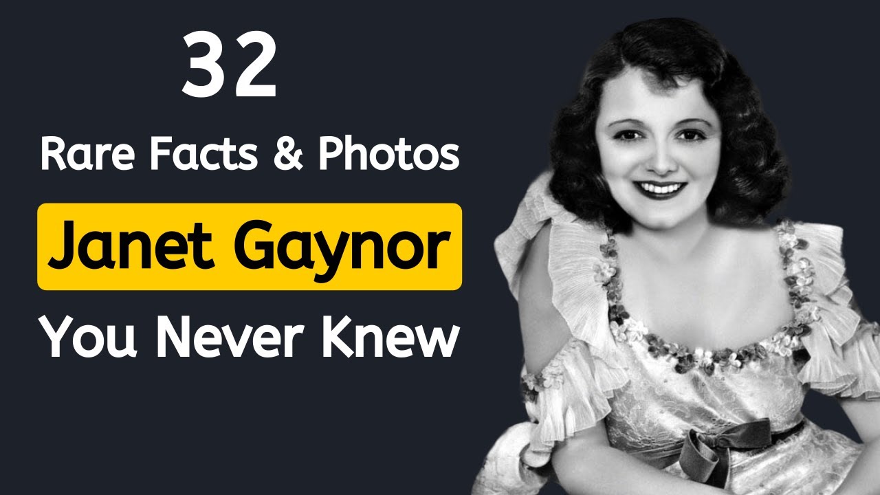 Explore 32 Rare Facts and Beautiful Photos of Janet Gaynor | Hollywood Icon Tribute