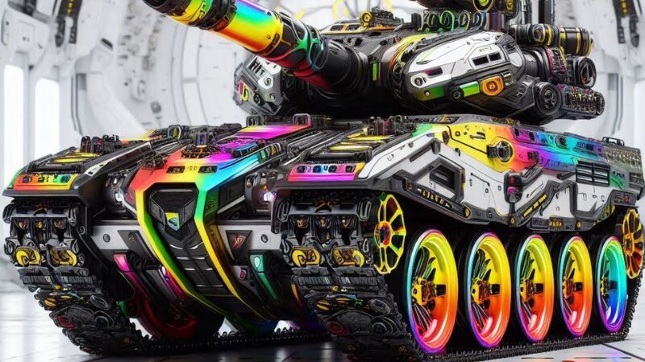 Most Advanced Ai Military Battle Tanks (American M1 Abrams) (Best Ai Vehicle Art Images Compilation)