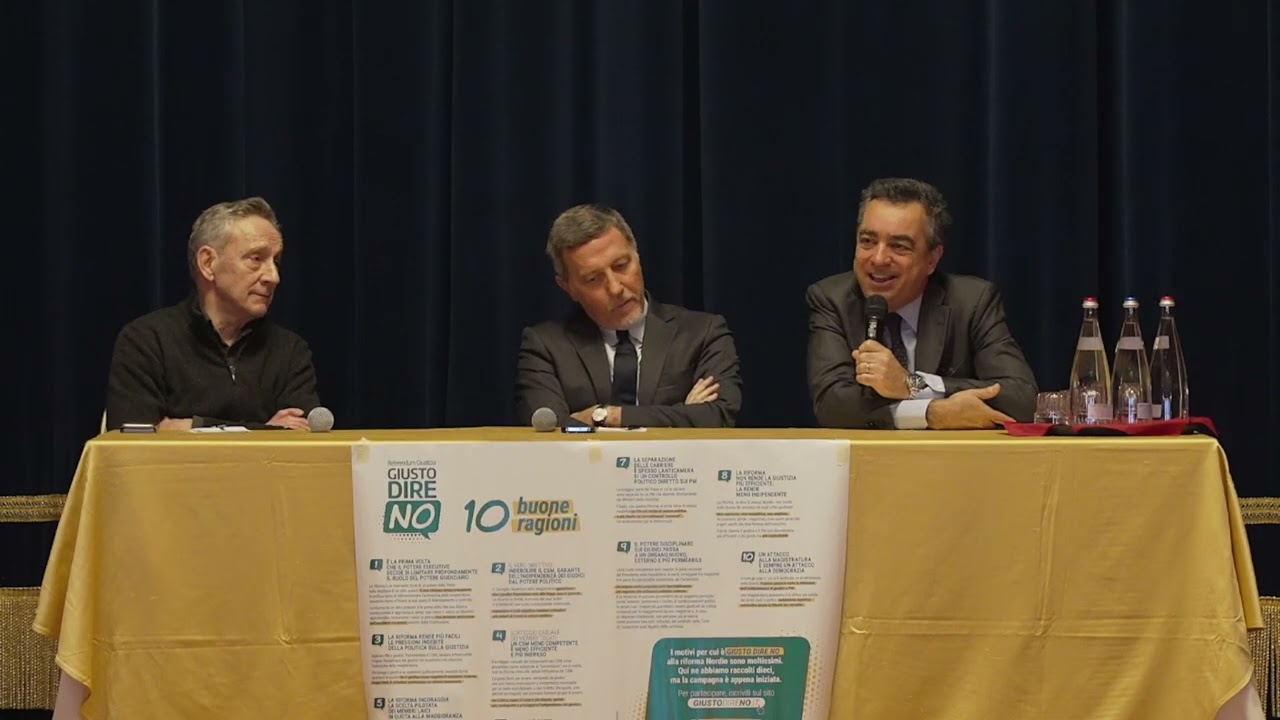 Desenzano del Garda, 7 febbraio 2026. Riforma Nordio. Quali sono i rischi? (Evento Integrale)