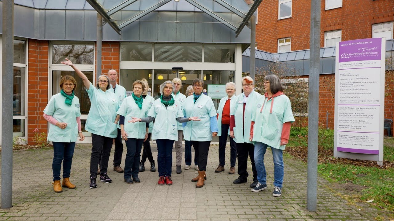 Ein besonderes Ehrenamt: Die Grünen Damen und Herren am Heidekreis-Klinikum