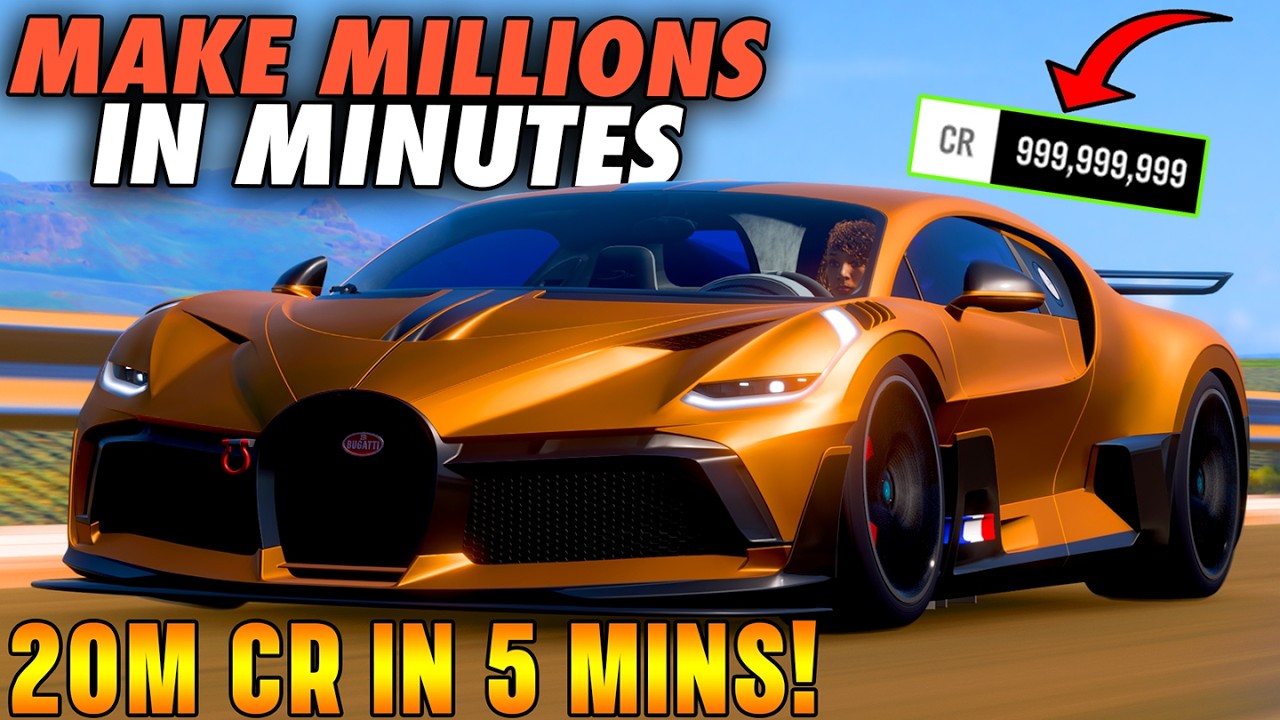 Make Money FAST in Forza Horizon 5 - 20 MILLION Credits in 5 MINUTES - Unlimited Credits Glitch 2025