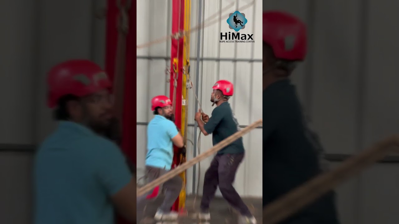 Team HiMax August Batch Rope Access Training..  #nondestructivetesting  #safetyfirst #welder