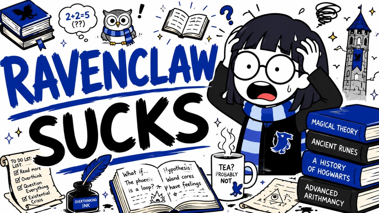 Why It Sucks To Be a Ravenclaw | a Day at Hogwarts
