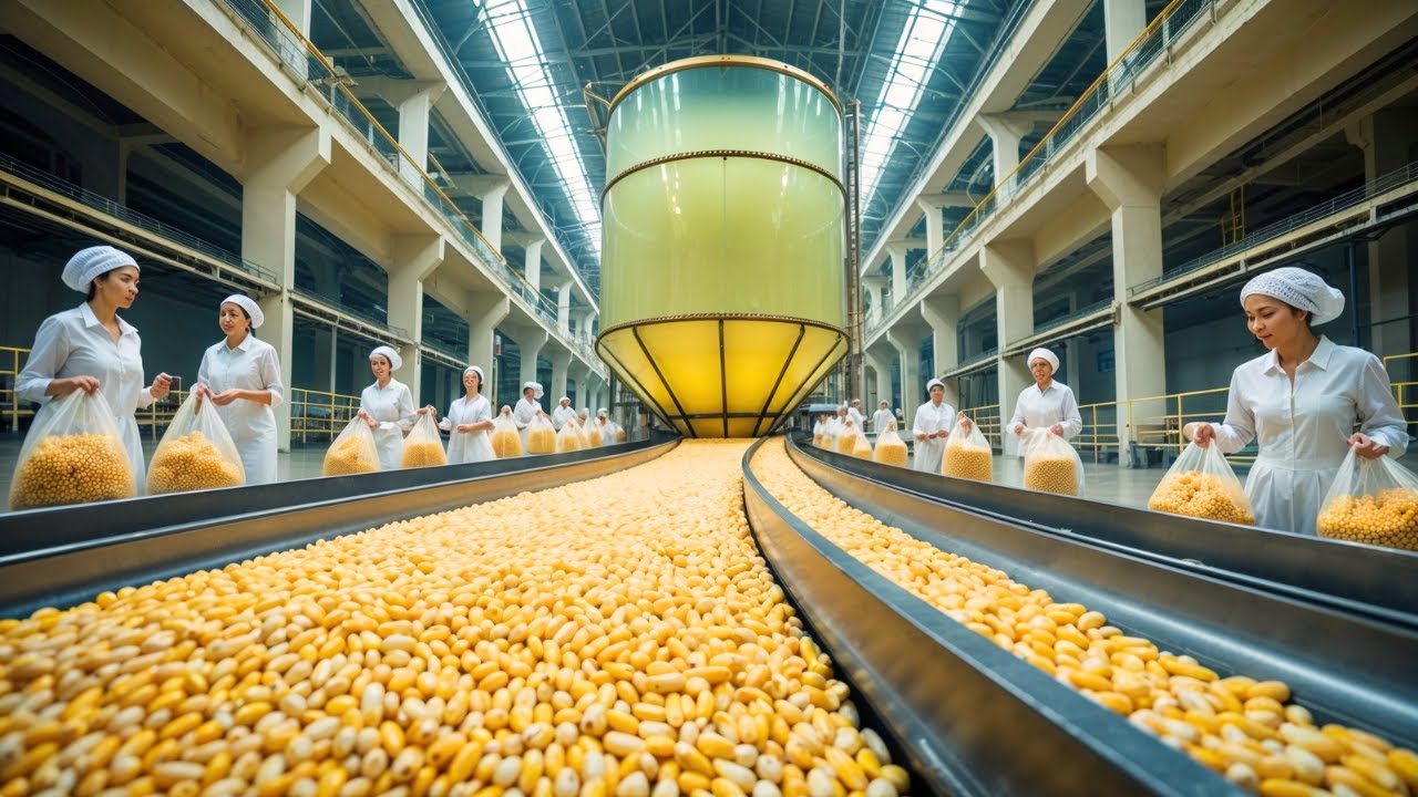 Shocking Process Behind CORN SYRUP Production
