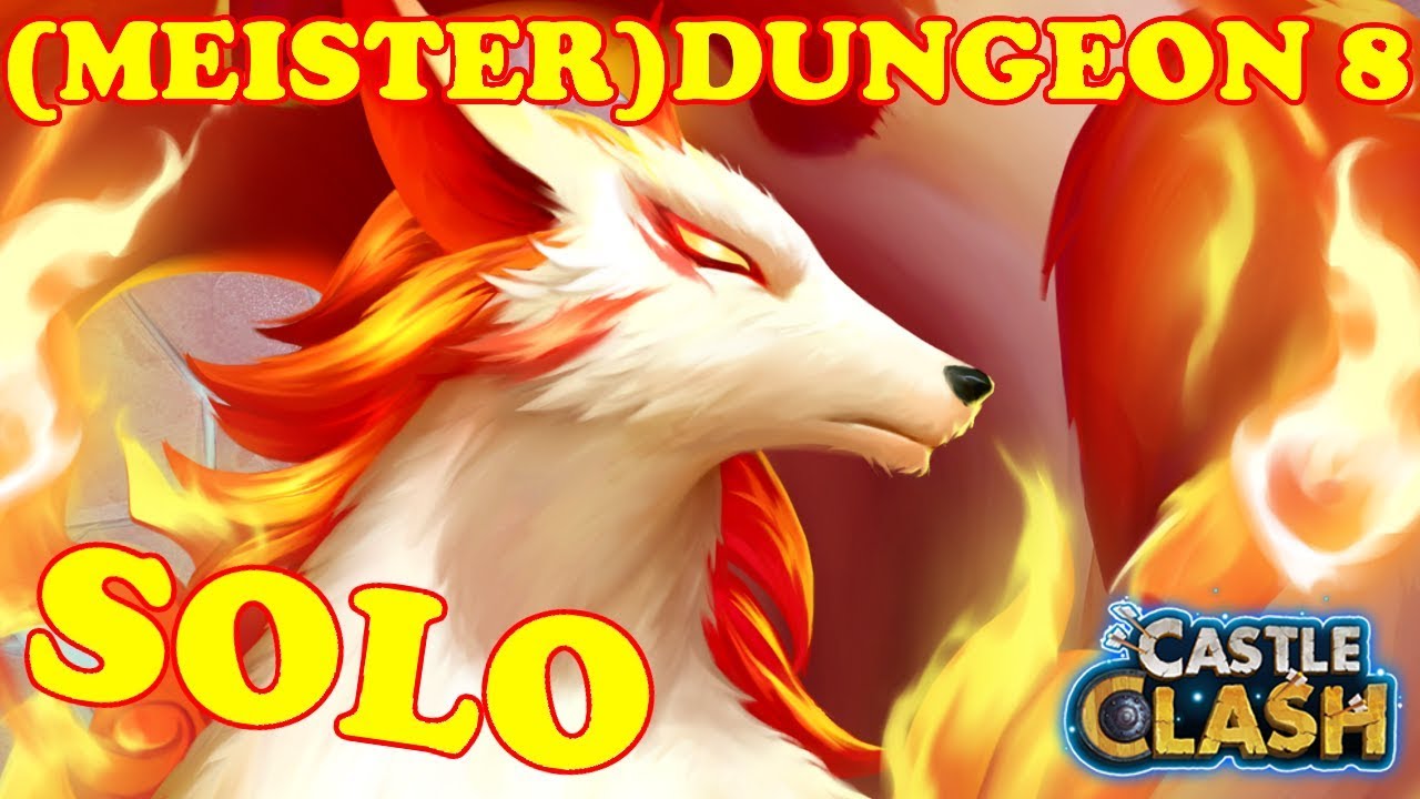 Borealfuchs SOLO im (Meister) Dungeon 8 unterwegs! | Castle Clash | Schloss Konflikt