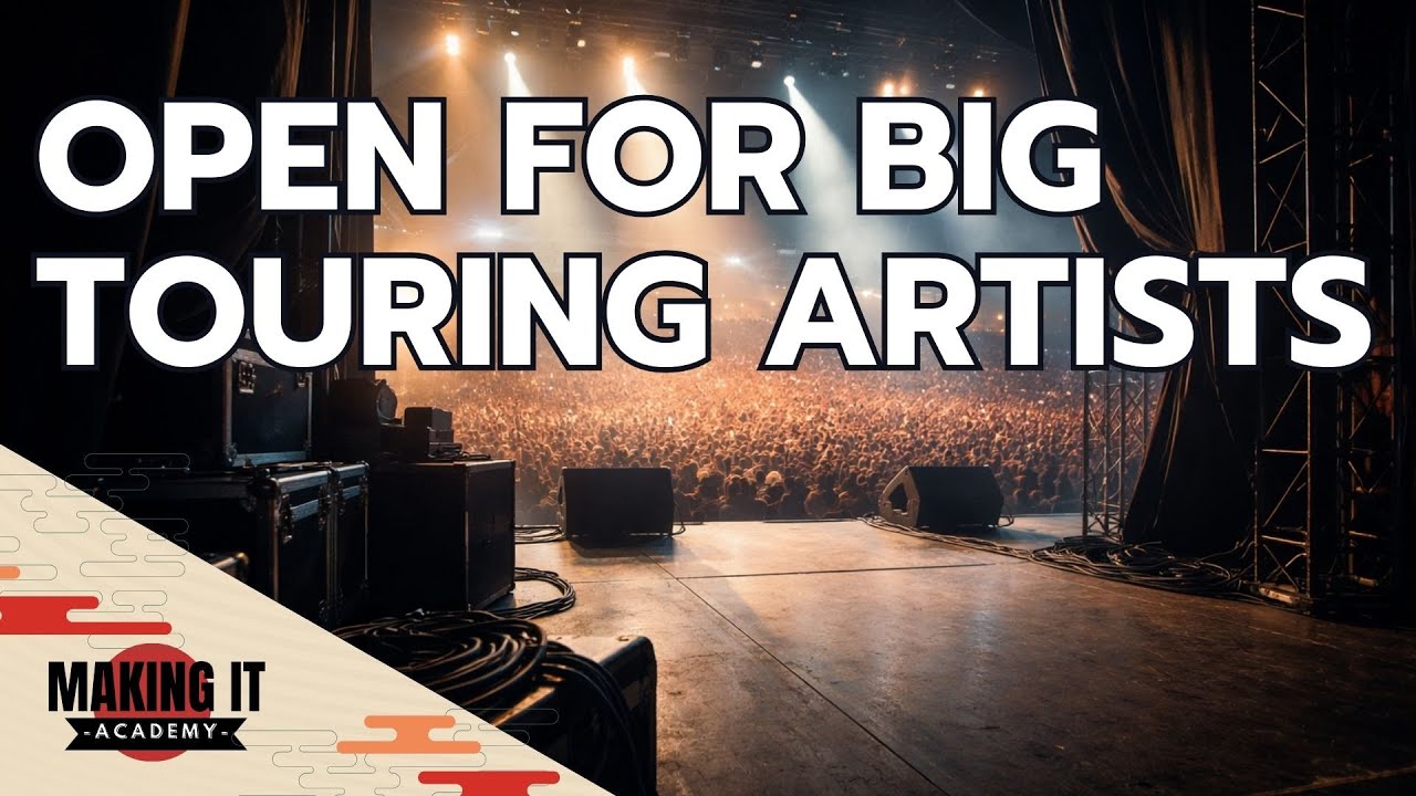 How to Open for Big National Touring Artists (Without Buying Onto Tours)