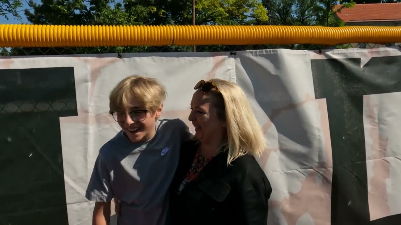 Nephew Nate's 8th grade graduation