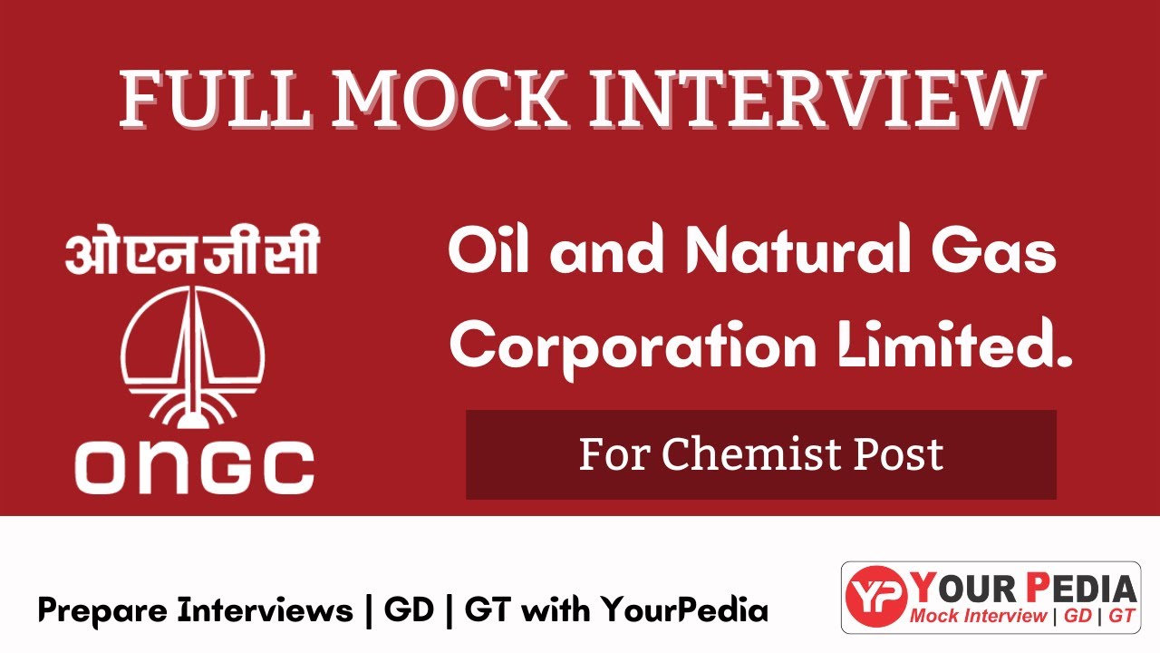 ONGC Full Mock Interview | Chemist | Interview Preparation |  ONGC Interview guidance