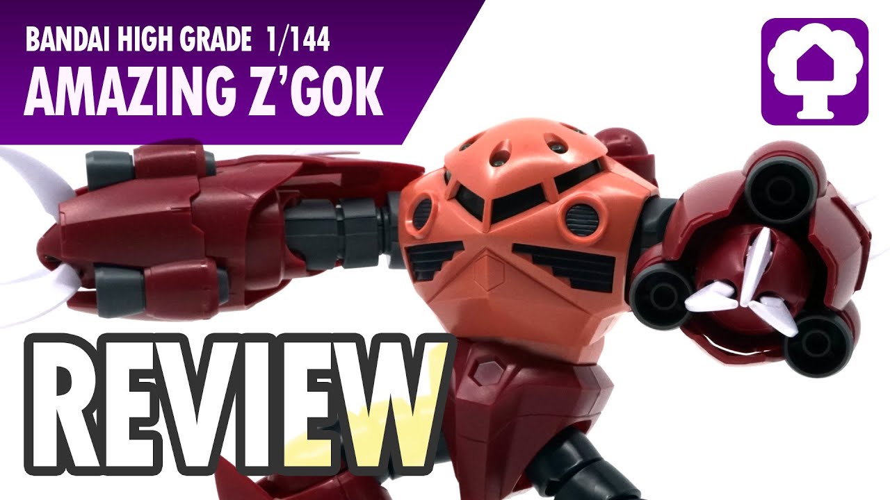 HGBF 1/144 Amazing Z'Gok Review - Hobby Clubhouse | Gundam Build Fighters Zeon Gunpla & Model