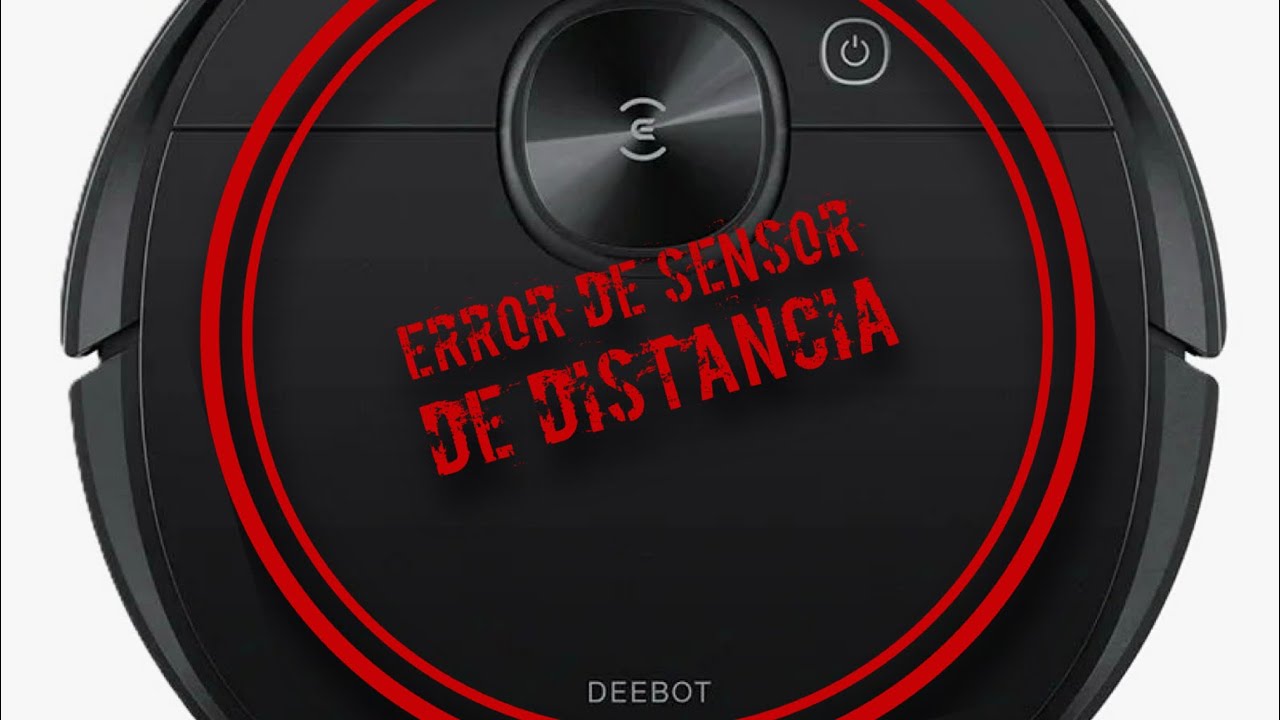 Como corregir error de sensor de distancia láser bloqueado (aspiradora DEEBOOT Ozmo 920 de ecovacs )