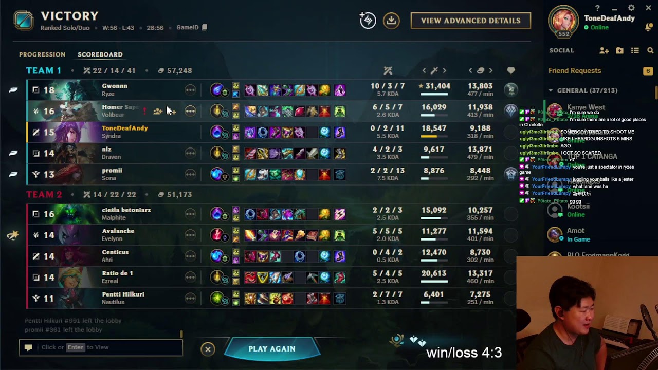 a roaming midlane gathers no moss.