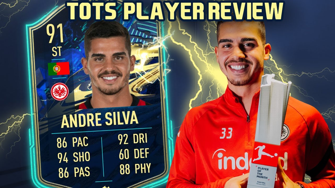 WHAT A TANK! 91 TOTS ANDRE SILVA PLAYER REVIEW! FIFA 21 ULTIMATE TEAM