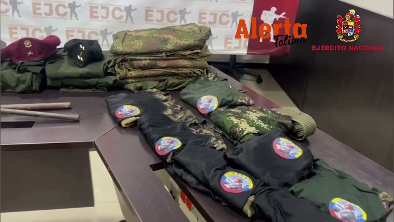 Combates en el sur del Tolima dejan un sometido a la justicia y material de guerra incautado