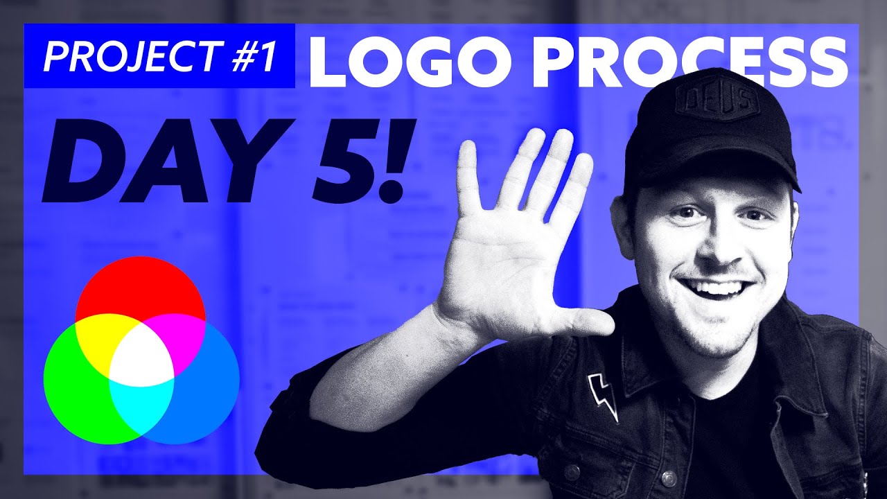 🎨 Colour Picking for Logo Design - Day 5 - Logo Design Process