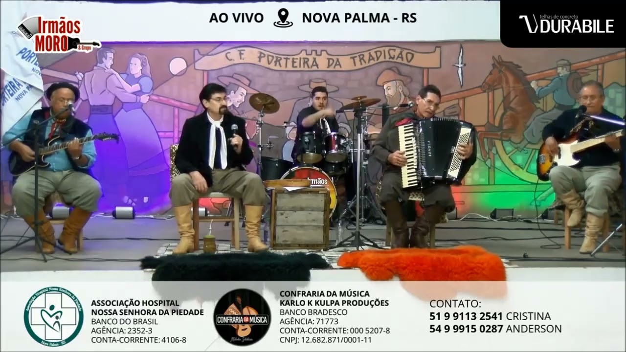 Irmãos Moro & Grupo -  A Saudade e a Tristeza.