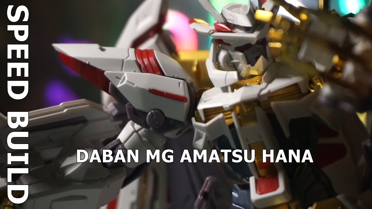 Daban MG Astray Gold Frame Amatsu Hana Speed Build