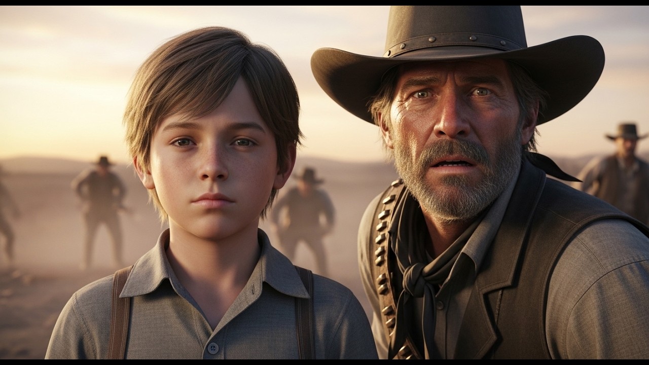 Everyone Was Running… But the Boy Just Stood There — The Cowboy Knew Something Was Wrong