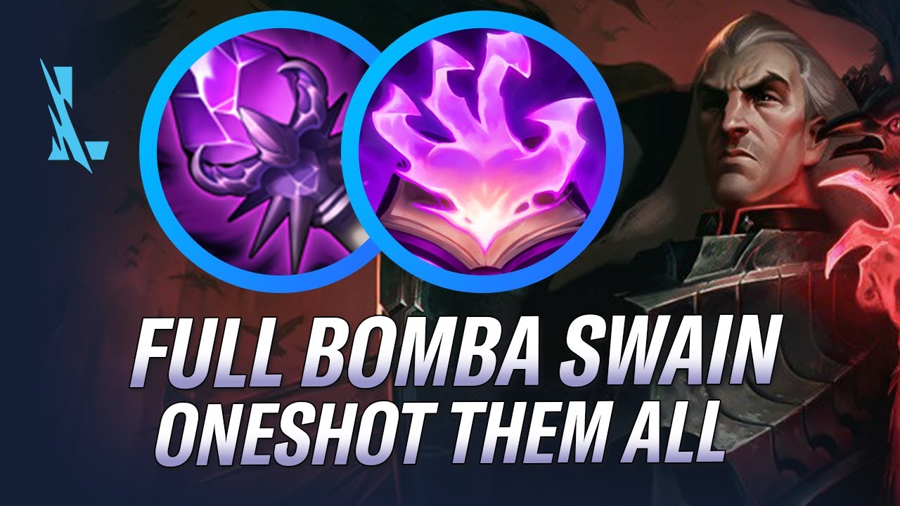 *NEW* BUFFED SWAIN! FULL BOMBA SWAIN! ONESHOT THEM ALL| RiftGuides | WildRift