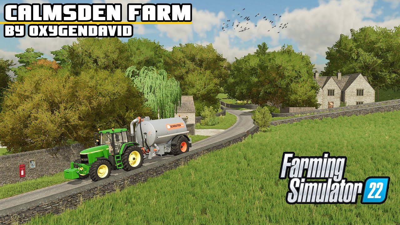 BREATHTAKINGLY REALISTIC MASTERPIECE. | Calmsden Farm - Farming Simulator 22