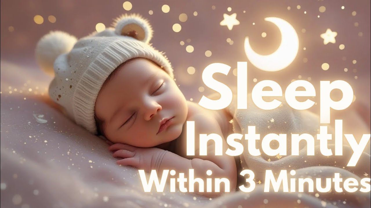 Mozart-Brahms Baby Sleep Music | Relaxing Lullaby for Deep Sleep | Soft Calming Newborn Music”