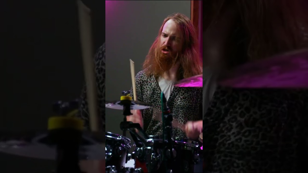 INSANE drum chops LIVE in the studio!  