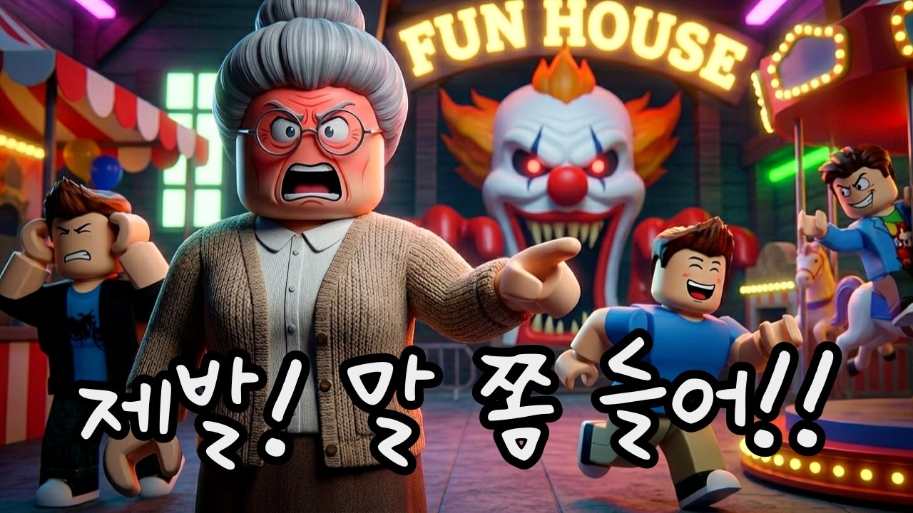 로블록스 ROBLOX / 공포의 카니발 오브비에서 탈출하세요