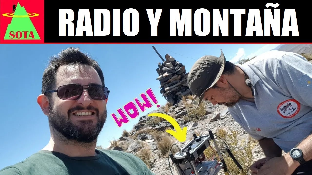 ¡ACTIVACIÓN SOTA LU8MIL & LU1MAW A MAS DE 2500 msnm !  #hamradio #sota #radioaficionados