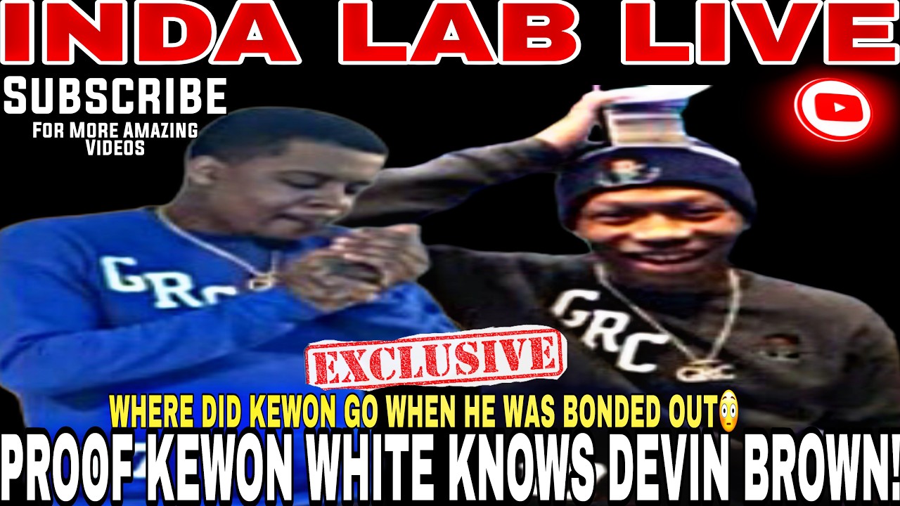 Proof#kewonwhite and#devinbrown knew each other kewon spotted with#yellabeezy before hit on #mo3 !