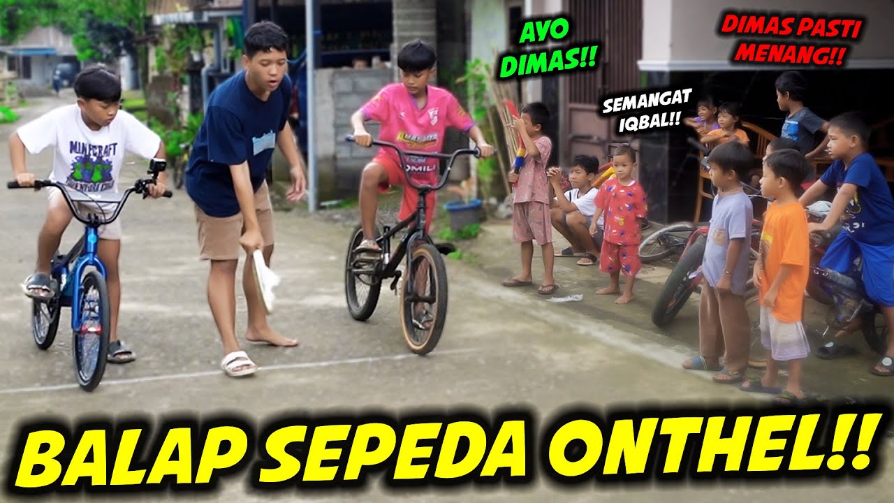 DITDIM BALAP ONTHEL BARENG TEMANNYA,, SIAPAKAH YANG MENANG???