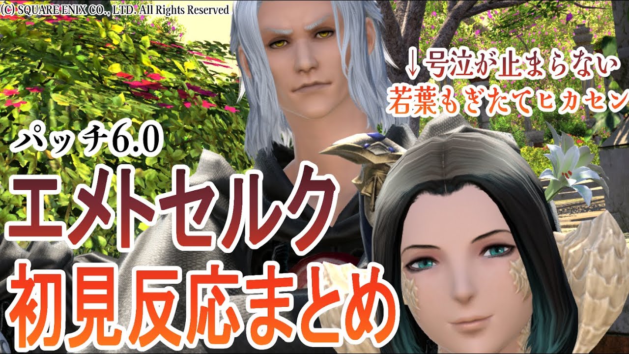 【切り抜き】エメトセルク初見反応まとめ暁月6.0【#ff14 ＃新人Vtuber ダリア・オルコット】