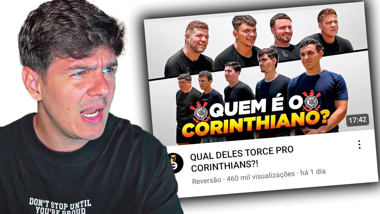 QUAL DELES TORCE PRO CORINTHIANS?! - wardi REACT!