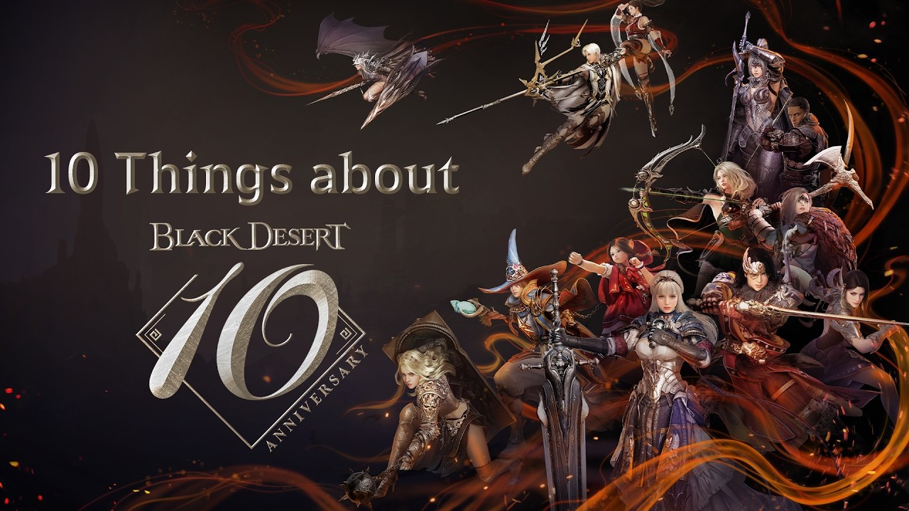 10 Things You Need to Know About the 10th Anniversary | Black Desert