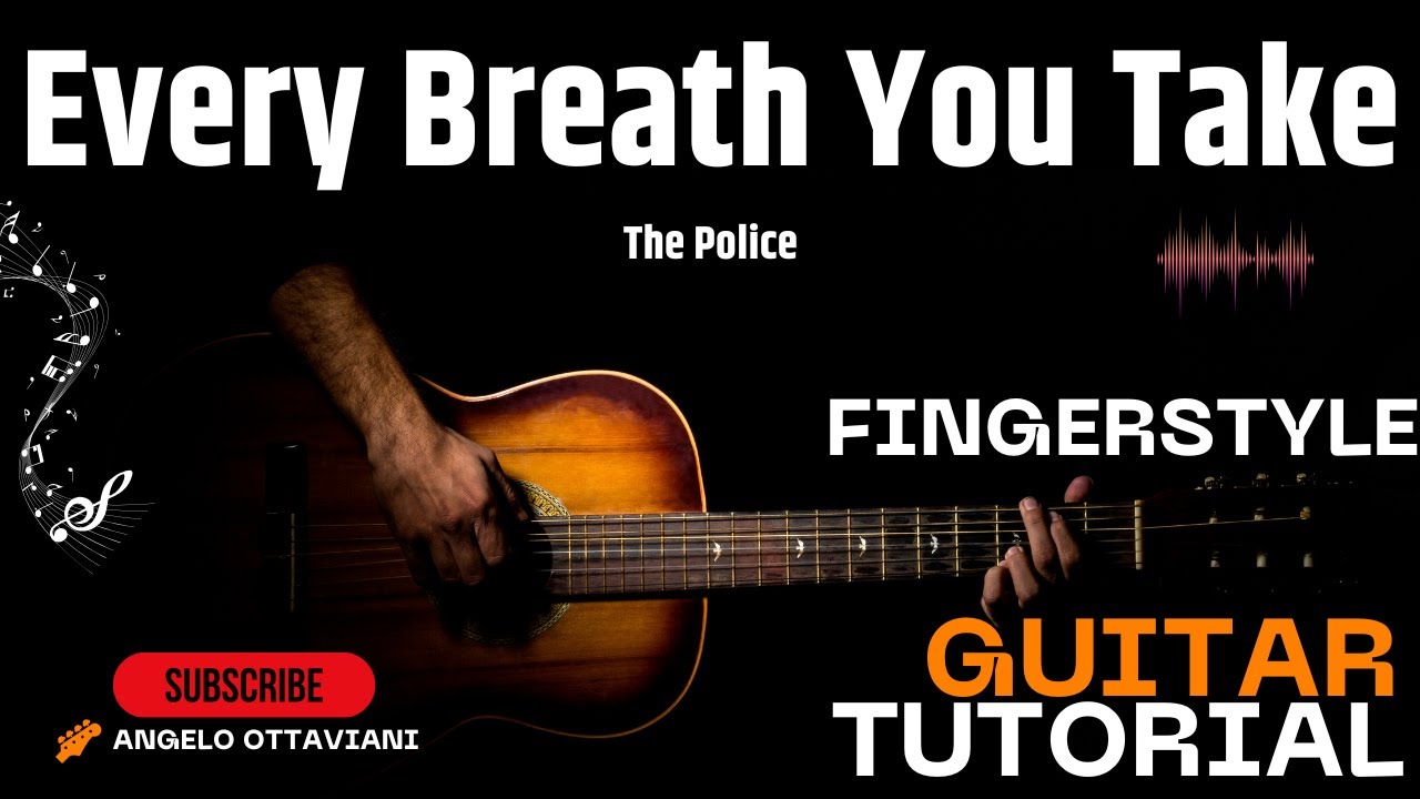 Every Breath You Take - The Police - Acoustic Version - Tutorial