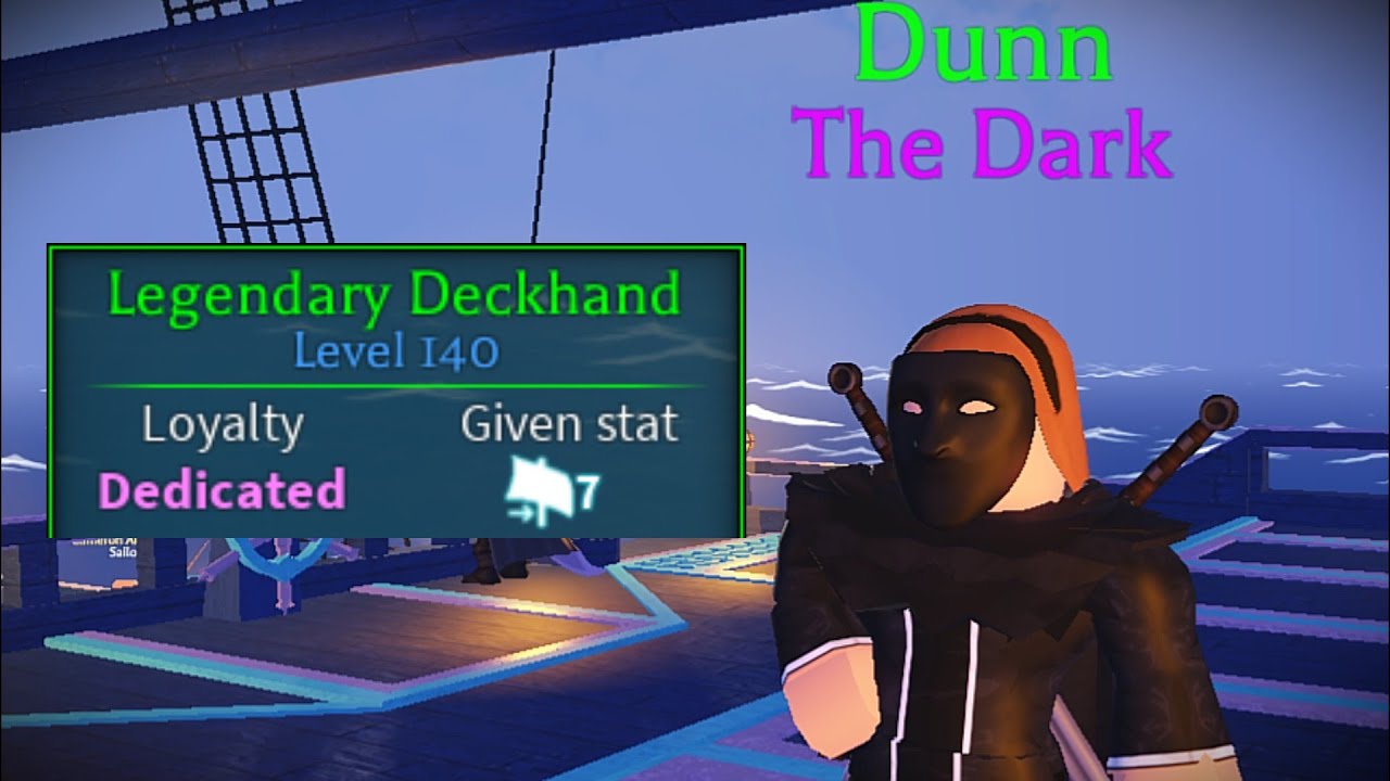HOW TO LEVEL UP DECKHANDS THE FASTEST WAY - Roblox Arcane Odyssey