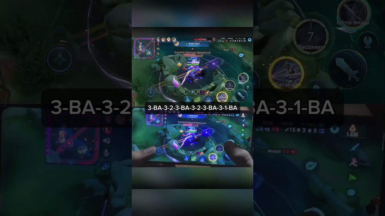 Handcam: Tutorial Combo Jing Unlimited Dash To Kill Overload/Tyrant Honor Of king #combo #jing #hok
