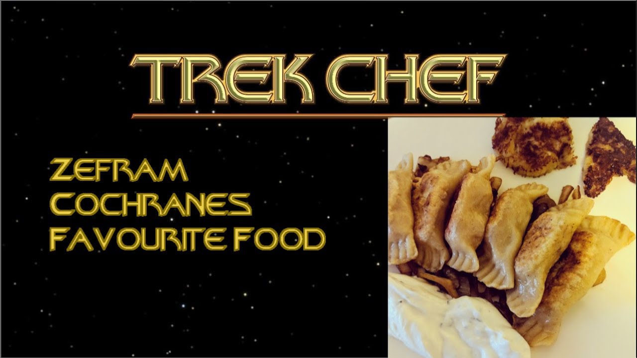 Perfect for #FIRSTCONTACTDAY: Cheese Pierogi just how Zefram Cochrane likes them!