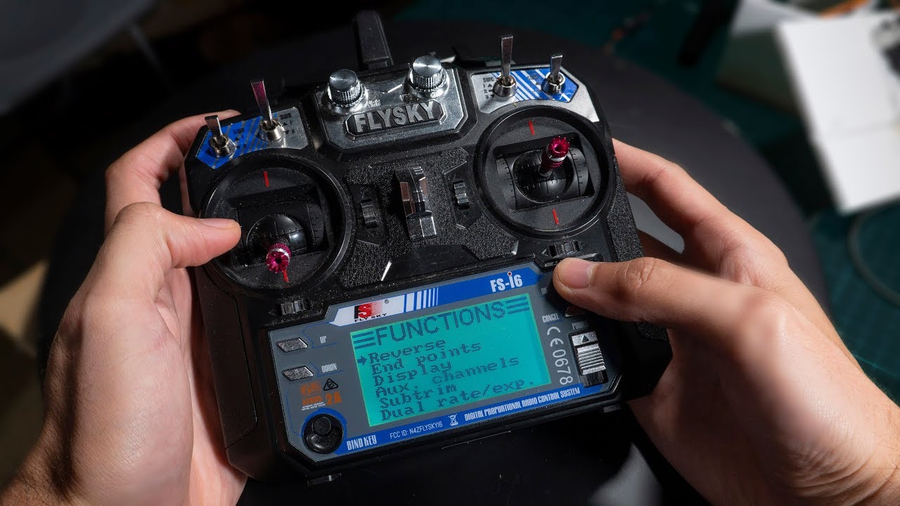 Tutorial Flysky fs-i6 configurar mezclas - dual rates y + | Guía definitiva