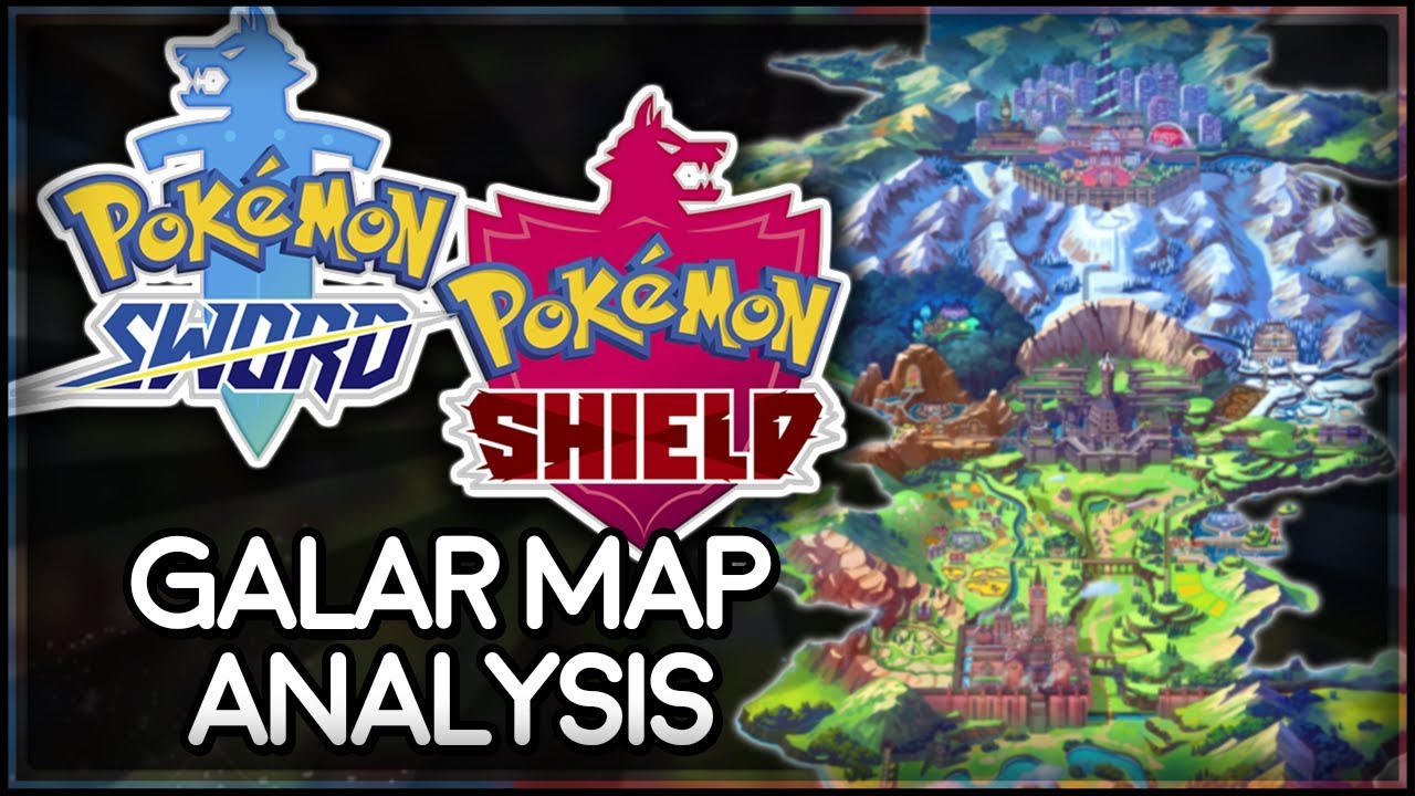 Pokémon Sword and Shield | Galar Map Analysis