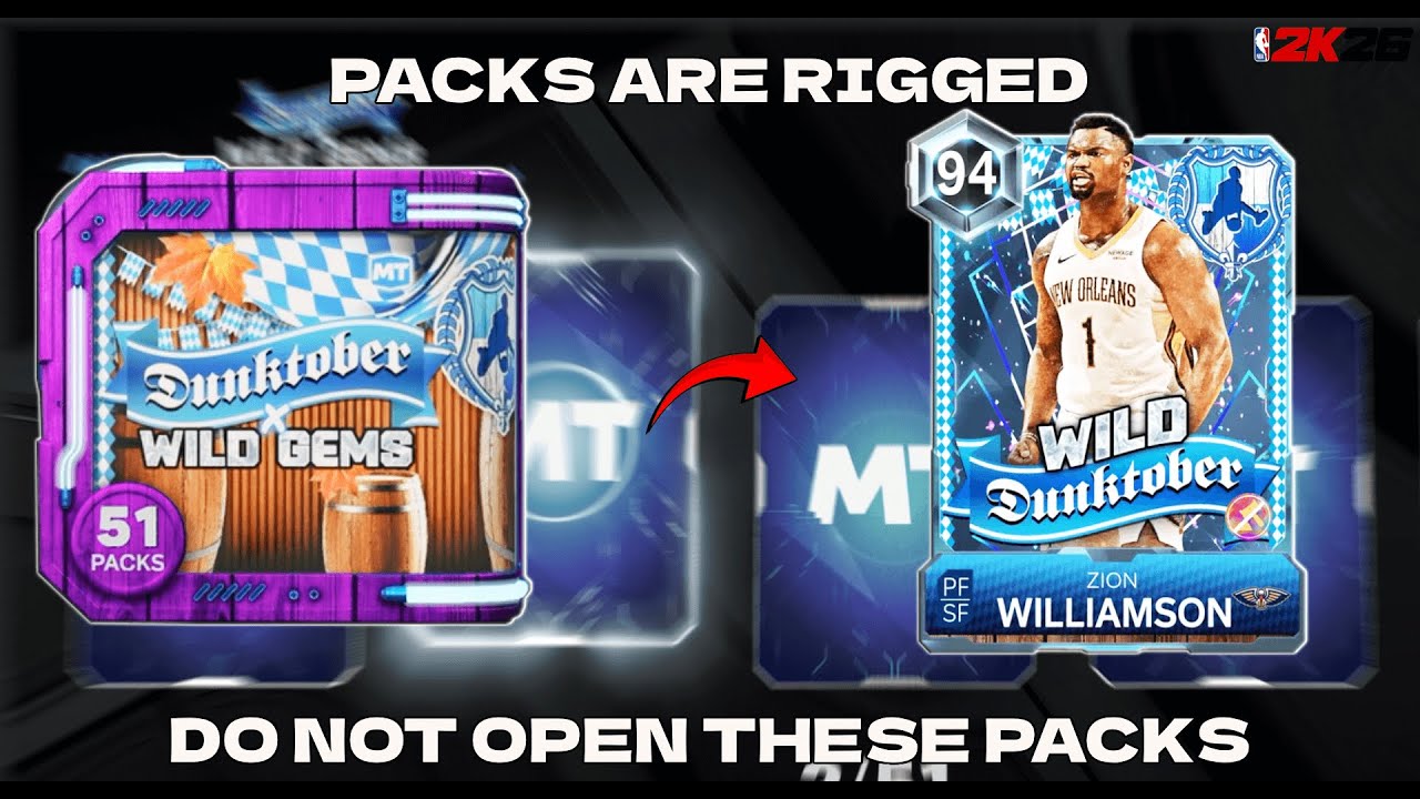 Я ОТКРЫЛ НОВЫЕ НАБОРЫ DUNKTOBER НА 450 ТЫСЯЧ ВЕНЧУРНЫХ КРЕДИТНЫХ ВАЛЮТ В NBA2K26 MYTEAM!!