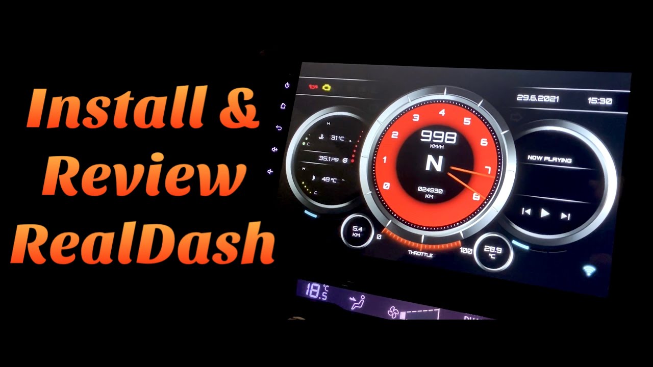 Установка и проверка RealDash (не просто автомобильный лаунчер)