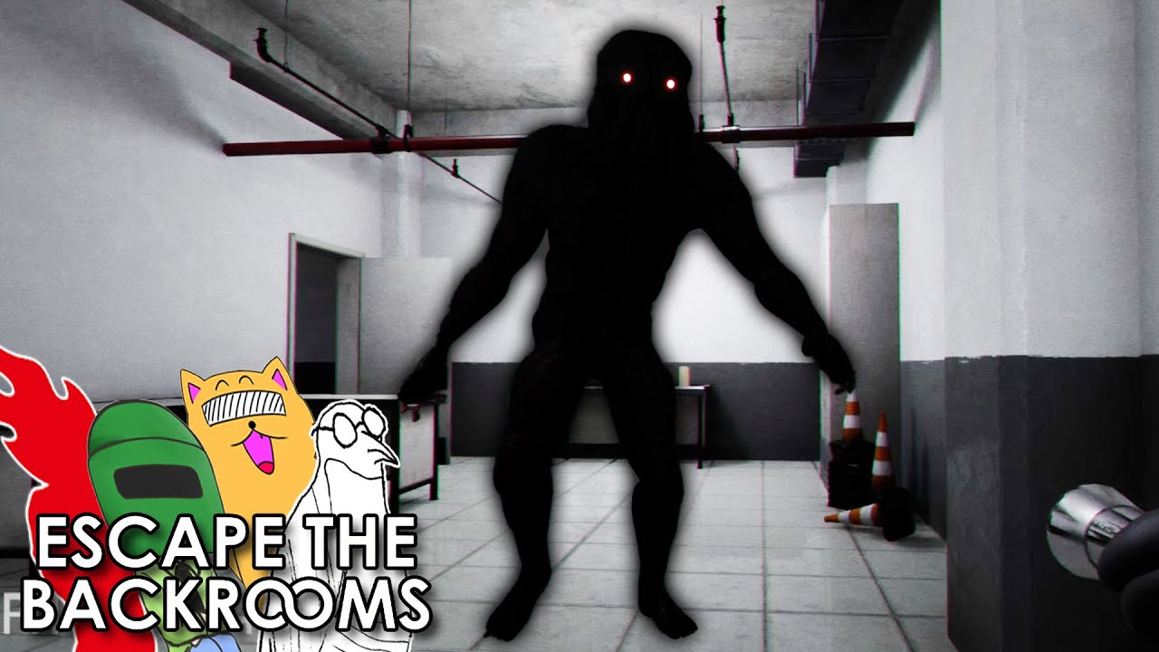 地下駐車場に現われた魔物が怖すぎる【Escape the Backrooms #6】